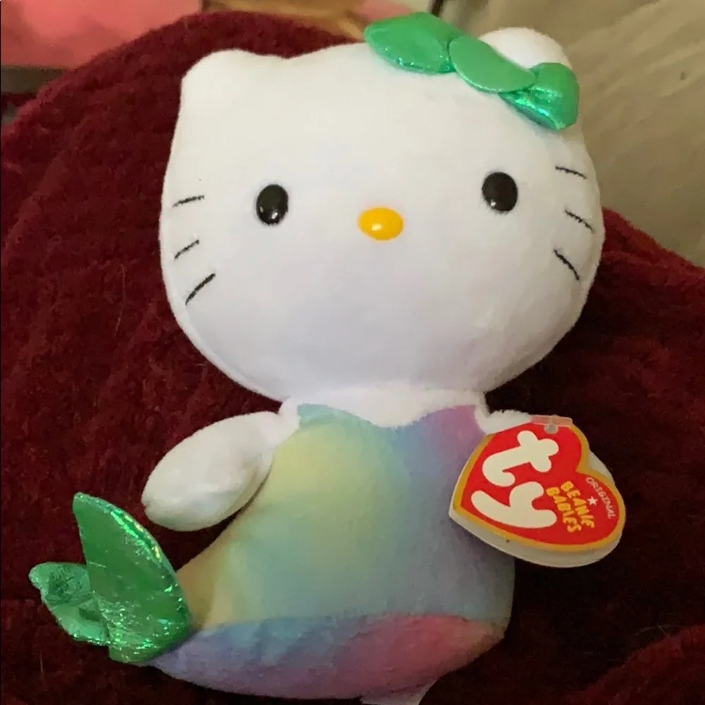 Ty Beanie Baby Babies Hello Kitty MERMAID